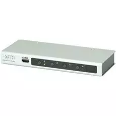 Переключатель KVM Aten VS481B-AT-G switch, HDMI, 4>1/4x1 телевизор/панель/port/монитор/проектор, (до 4Kx2K 4096x2160/3840x2160;480P/720P/1080i/1080P;п