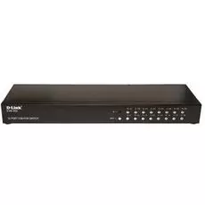 Переключатель KVM D-link KVM-450 на 16-компьютеров с портами 16xVGA, 3xUSB, rev /C1A