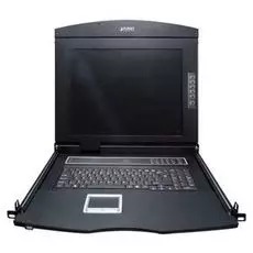 Переключатель KVM Planet KVM-210-16M 17" 16-Port Combo VGA LCD KVM Switch