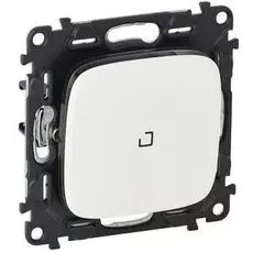 Переключатель Legrand 752726 Valena ALLURE DIY, 1-клавишный, с подсветкой, 10А, 250В, белый