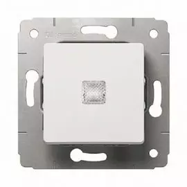 Переключатель Legrand 773626 Cariva - на 2 направления, с подсветкой, автоматические клеммы, 10 АX, 250 В~, White