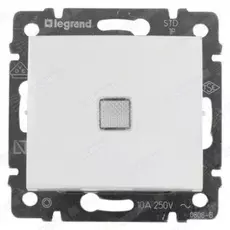 Переключатель Legrand 774425 Valena на два направления с индикатором, 10А, 250В, IP20 (белый)