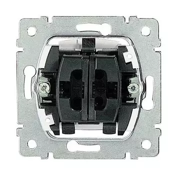 Переключатель Legrand 775609 Galea Life - на 2 направления с подсветкой, 16 А, 250 В~, с зелёной лампой 0,5 мA
