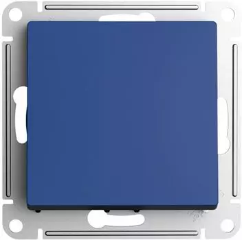 Переключатель одноклавишный Systeme Electric ATN001161 AtlasDesign сх.6, 10АХ, механизм, Аквамарин