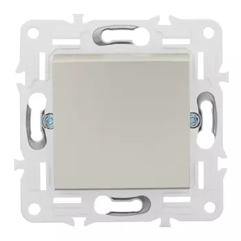 Переключатель перекрестный IEK SK-V13-0-10-K37 SKANDY 10А SK-V03Sh шампань