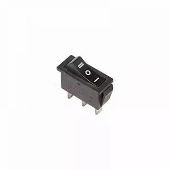Переключатель Rexant 36-2220 клавишный 250V 15А (3с) ON-OFF-ON черный с нейтралью (RWB-411, SC-791)