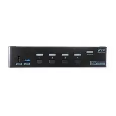 Переключатель Rextron MKAG-E3214 4K UHD 4-Port HDMI вход в 2 HDMI выхода USB 3.0 KVM Switch, управление горячими клавишами, K/M Touch Screen Switch, U