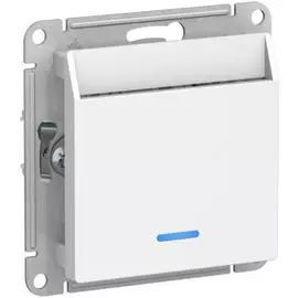 Переключатель Schneider Electric ATN000167 карточный с задержкой времени, механизм , белый