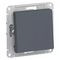 Переключатель Schneider Electric ATN000761 AtlasDesign, 1-клавишный, сх.6, 10АХ, механизм, грифель