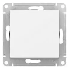 Переключатель Schneider Electric ATN440161 AtlasDesign AQUA, 1-клавишный, IP44, сх.6, 10АХ, механизм, белый