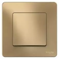 Переключатель Schneider Electric BLNVS010604 1-клавишный, 10А, 250B Титан внутр