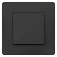 Переключатель Schneider Electric BLNVS010606 1-клавишный, 10А, 250B Антрацит внутр