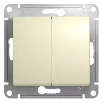 Переключатель Schneider Electric GSL000265 2-клавишный, сх.6