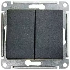 Переключатель Schneider Electric GSL000765 двухклавишный сх.6, IP20