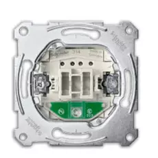 Переключатель Schneider Electric MTN3136-0000 Merten QuickFlex (механизм) 1-клавишный 1Р на 2 направления с индикацией, 10А, 250В, IP20