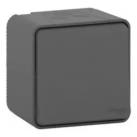 Переключатель Schneider Electric MUR35023 перекрестный, сх.7, IP55 Mureva Styl наружный антрацит