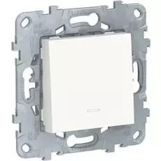 Переключатель Schneider Electric NU520318N UnicaNew, белый, 1-клавишный, с подсветкой, сх. 6а