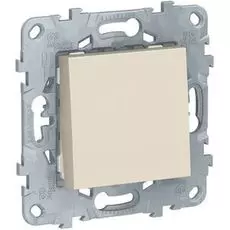 Переключатель Schneider Electric NU520344 UnicaNew, беж, 1-клавишный, сх. 6, 10 AX, 250В