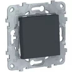 Переключатель Schneider Electric NU520354 UnicaNew, антрацит, 1-клавишный, сх. 6, 10 AX, 250В