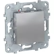 Переключатель Schneider Electric NU520530 UnicaNew, алюминий, 1-клавишный, перекрестный, сх.7, 10 AX, 250В
