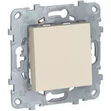Переключатель Schneider Electric NU520544 UnicaNew, беж, 1-клавишный, перекрестный, сх.7, 10 AX, 250В