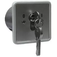 Переключатель Smartec ST-ES120 с ключом Keyswitch, врезной, 2 группы контактов НР/НЗ, высокий уровень секретности