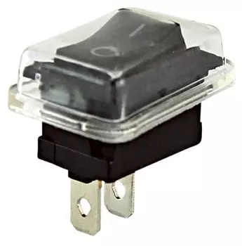 Переключатель TDM SQ0703-0021 переключатель YL-211-03 черный (влагозащищенный) 2 положения 1з (упак. 10 шт)