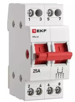 Переключатель EKF TPS225 2P 25А PROXIMA