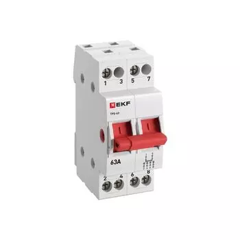 Переключатель EKF TPS263 2P 63А PROXIMA