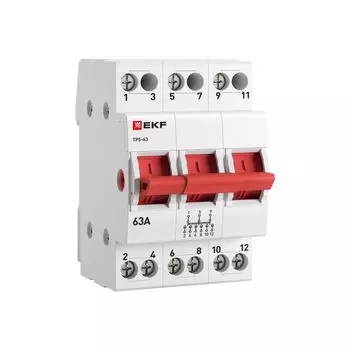 Переключатель EKF TPS363 3P 63А PROXIMA