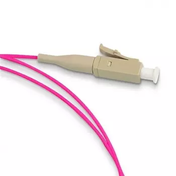 Пигтейл Hyperline FPT-B9-504-LC/PR-1M-LSZH-MG волоконно-оптический MM 50/125 (OM4), LC, 1 м, LSZH