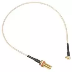 Пигтейл Mikrotik ACMMCXRPSMA с разъемами MMCX к RP-SMA (Male), для подключения радиокарт к антеннам