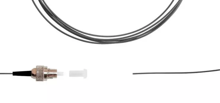 Пигтейл TELCORD ШОС-0.9-PT-FC/U-MM62-1.5м-LSZH-GY FC/UPC, MM62.5(OM1), 0.9мм, LSZH, 1.5м