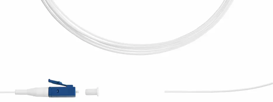 Пигтейл TELCORD ШОС-0.9-PT-LC/U-SM(A1)-1.5м-LSZH-WH LC/UPC, SM(G.657.A1), 0.9мм, LSZH, 1.5м