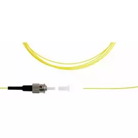 Пигтейл TELCORD ШОС-0.9-PT-ST/A-SM-1м-LSZH-YL ST/APC, SM(G.652.D), 0.9мм, LSZH, 1м