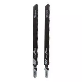 Пилка KRANZ KR-92-0316 для электролобзика по дереву T119BL 132 мм 12 зубьев на дюйм 4-100 мм (2 шт./уп.)