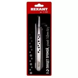 Пинцет Rexant 12-0380 прямой, узкий 140 мм Airy (блистер)