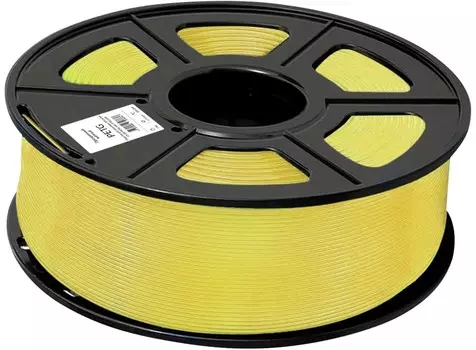 Пластик для принтера 3D PETG Cactus CS-3D-PETG-1KG-T-YELLOW D1.75ММ 1КГ L316М 1ЦВ.