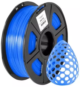 Пластик для принтера 3D PETG Cactus CS-3D-PETG-1KG-T-BLUE D1.75ММ 1КГ L316М 1ЦВ.