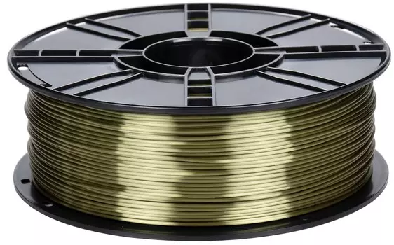 Пластик для принтера 3D PLA Cactus CS-3D-PLA-1KG-S-BRON d1.76мм 1кг L326м 1цв.