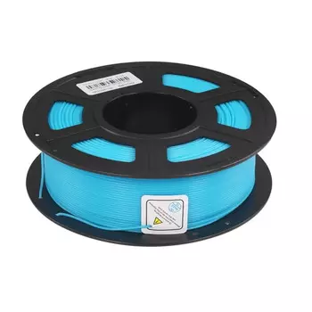 Пластик NVP NV-3D-PLA-NOCT-BLUE PLA Noctilucent (Glow In the Dark) Blue для 3D печати, диаметр 1.75мм, длина 330м, 1 кг