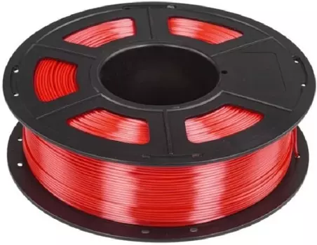Пластик NVP NV-3D-SILK-PLA-P-RED Silk PLA+ Red для 3D печати, диаметр 1.75мм, длина 330м, 1 кг