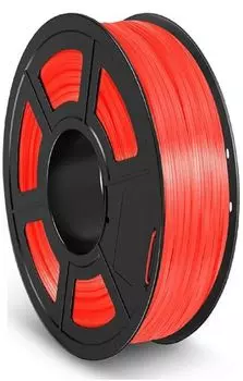 Пластик NVP NV-3D-TPU-TRANS-RED TPU Trans. Red для 3D печати, диаметр 1.75мм, длина 165м, 0,5 кг