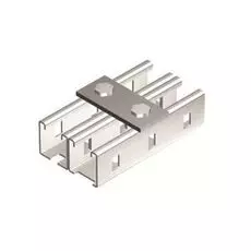 Пластина DKC BMD1011HDZ соединительная, длина 90 мм, 2отв., горячеоцинкованная, "B5 Combitech"