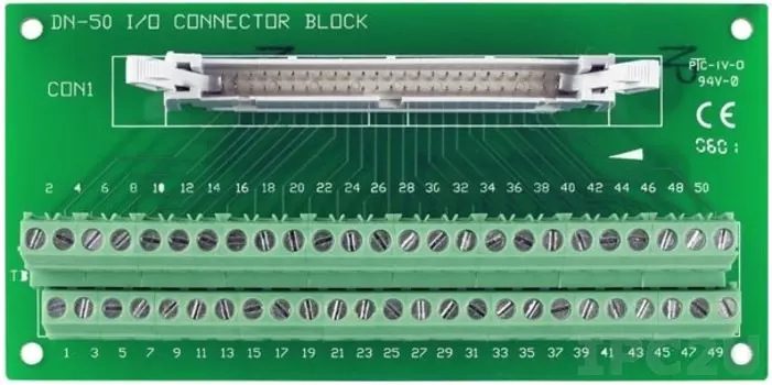Плата ICP DAS DN-50/N CR I/O Connector Block