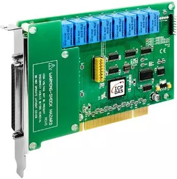 Плата ICP DAS PISO-P8R8U CR Universal PCI, 8-channel Relay Output with isolated digital input Board (RoHS)
