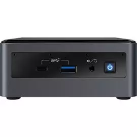 Платформа Intel BXNUC10I5FNHN NUC 10 Performance kit, i5-10210U, 2*DDR4, 2.5" HDD/SSD, M.2, Glan, WiFi, BT, HDMI, 2*USB Type-C, 3*USB 3.1, no cord