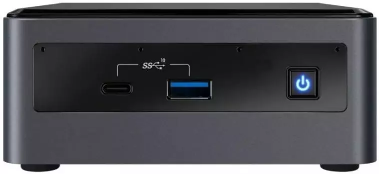 Платформа Intel NUC10I3FNHN NUC 10 Performance, i3-10110U, 2*DDR4 (2666), 2.5" HDD/SSD, M.2, Glan, WiFi, BT, 2*USB Type-C, 3*USB 3.2, HDMI, card-reade
