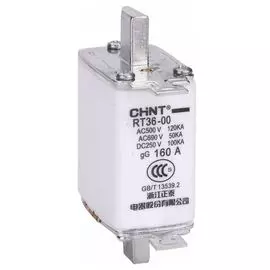 Плавкая вставка CHINT 521349 RT36-00-160, габарит, 00, 100А