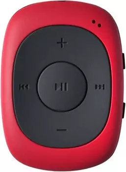 Плеер Digma C2L MP3/4GB/красный/FM/clip